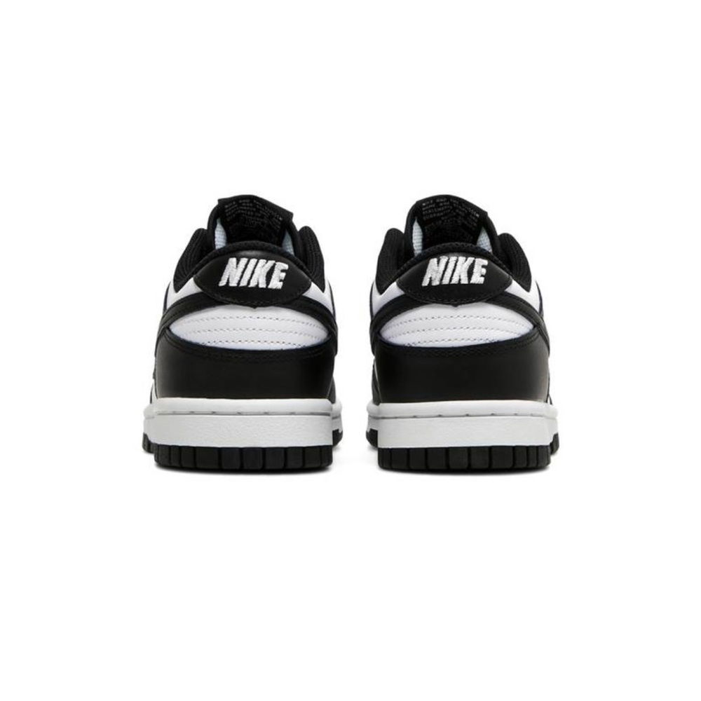 Womens low dunk black and white